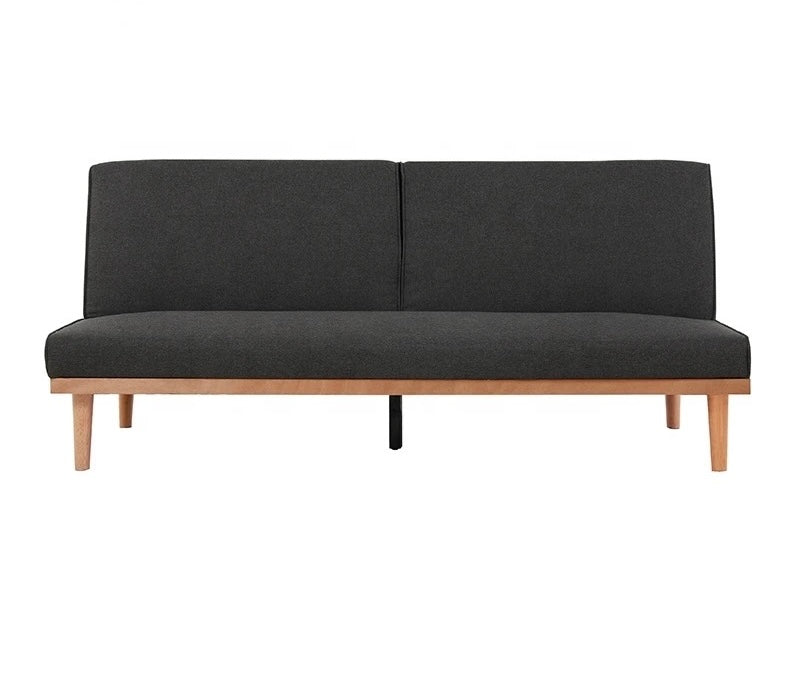 woodco sofa bed- كنبة سرير مودرن من الخشب الزان الاحمر الطبيعي – Sofa Bed