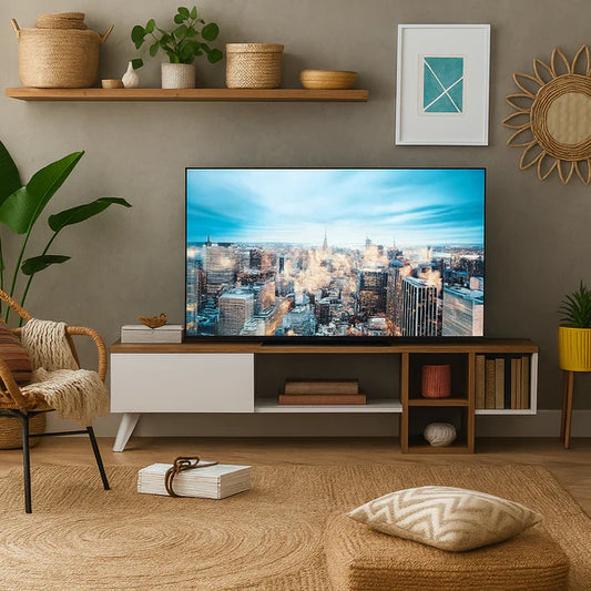 woodco tv unit-وحدة تلفزيون مودرن – 160 سم