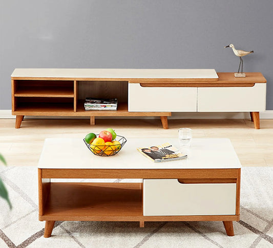 WOODCO Set TV UNITS&COFFE TABLE 180 CM